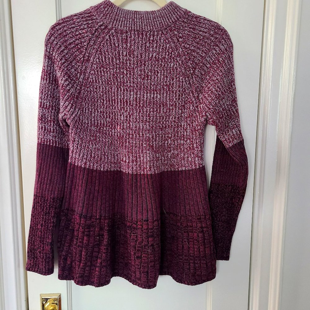 Pink gradient sweater